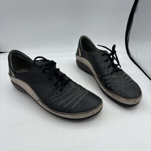 Naot Shoes‎ Womens Size 10 Kumara Lace Up Sneakers Blue Gray Metallic